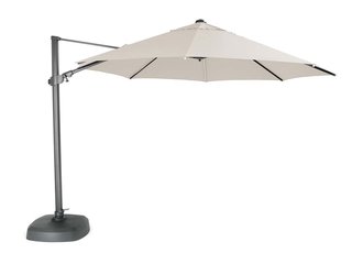 Kettler 3.5m Free Arm Grey frame / Stone Canopy (with LED lights and Wireless Speaker) - image 1