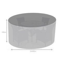 4 Seat Round Set Cover