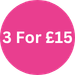 Buy 3 for £15