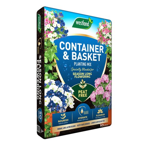 Container & Basket Compost 50L Peat Free - image 3