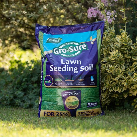 Gro-Sure Lawn Seeding Soil 30L - image 1