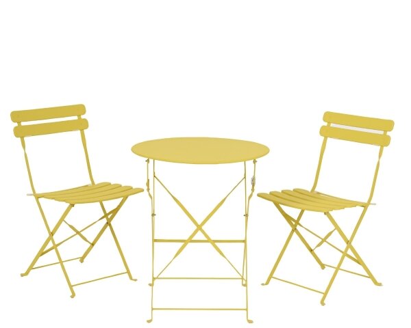 Helsingborg Bistro Set Yellow - image 2