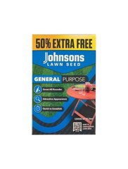 Johnsons General Purpose Grass Lawn Seed 26sqm