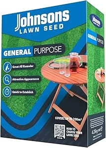 Johnsons General Purpose Lawn Seed 200sqm