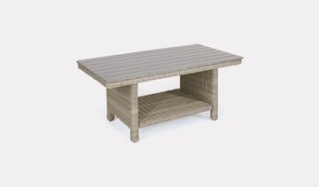 Kettler Palma Aluminium Slat Coffee Table Oyster