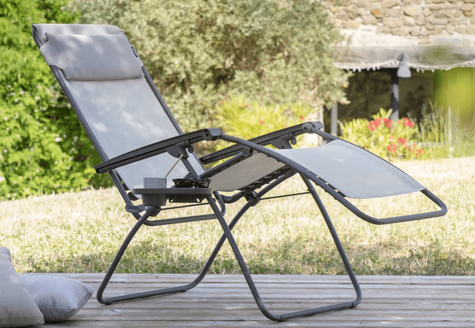 Lafuma R Clip Batyline Zero Gravity Reclining Chair - Seigle - image 1