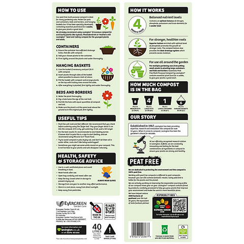 Levington Essentials Multi-Purpose Compost 40L - image 2