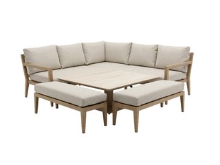 Maine Square Sofa with Piston Adjustable Table & 2 Benches - image 3