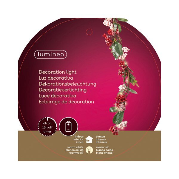 Micro LED Flower Garland (Battery Operated/Indoor) - image 1