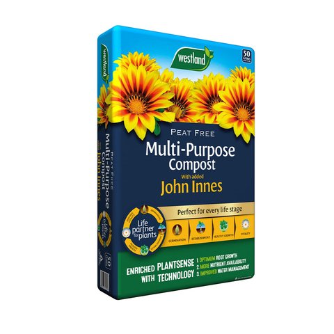 Multi Purpose Compost with John Innes Peat Free 50L - image 2