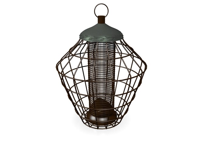 Peckish Secret Garden Squirrel Proof Peanut Feeder