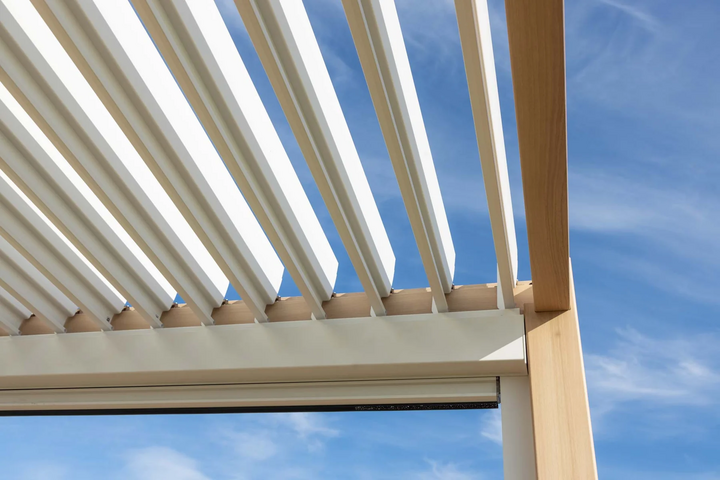 Premium Pergola 3x4M Alu Oak/White (Collection Only) - image 3