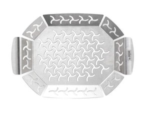 Premium grilling basket, Small, stainless steel - image 2
