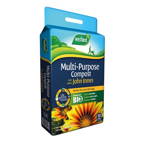 Multi Purpose Compost with John Innes Pouch 10L - image 1