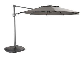 Kettler 3.3m Free Arm Grey frame / grey taupe Canopy (with LED lights and Wireless Speaker) - image 1