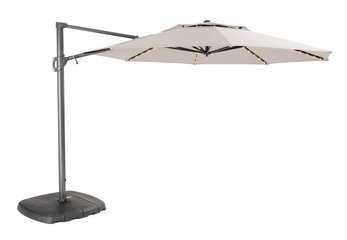 Kettler 3.3m Free Arm Grey frame / Stone Canopy (with LED lights and Wireless Speaker) - image 2