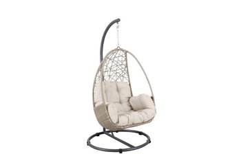Kettler Palma Single Cocoon Oyster with stone cushion