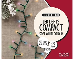 16m Compact LED Lights Soft Multi - image 1