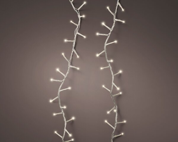 34m Compact LED Lights Transparent/Warm White - image 2