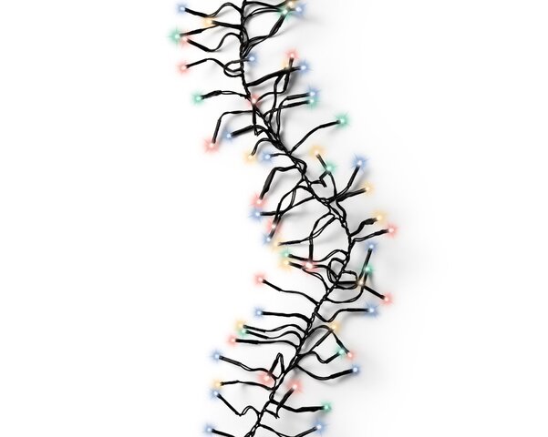 10m Cluster LED Lights Soft Multi - image 3