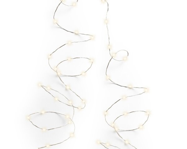 495cm Battery LED Lights Warm White - image 3