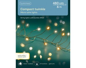 6m Micro Compact LED Lights Gold/Warm White/Classic Warm