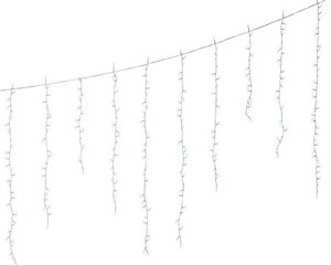 3.75m LED Compact Icicle Lights Connectable Cool White - image 3