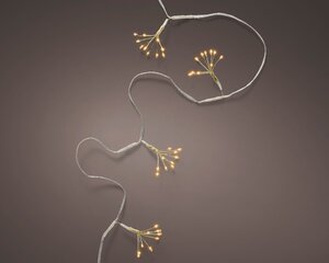 2m LED Sputnik Lights Gold/Classic White - image 2