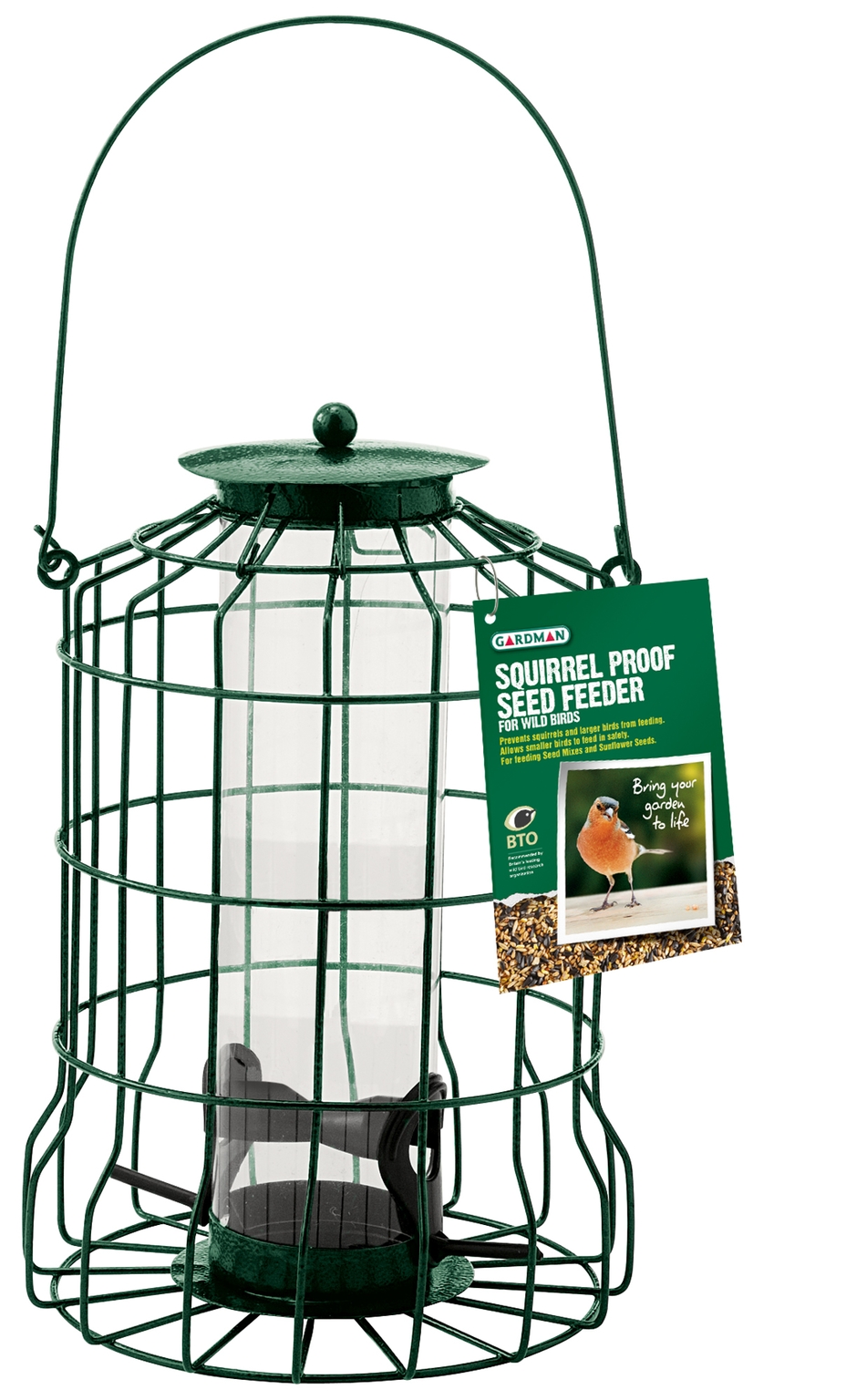 Gardman Squirrel Proof Seed Feeder St Peters Garden Centre
