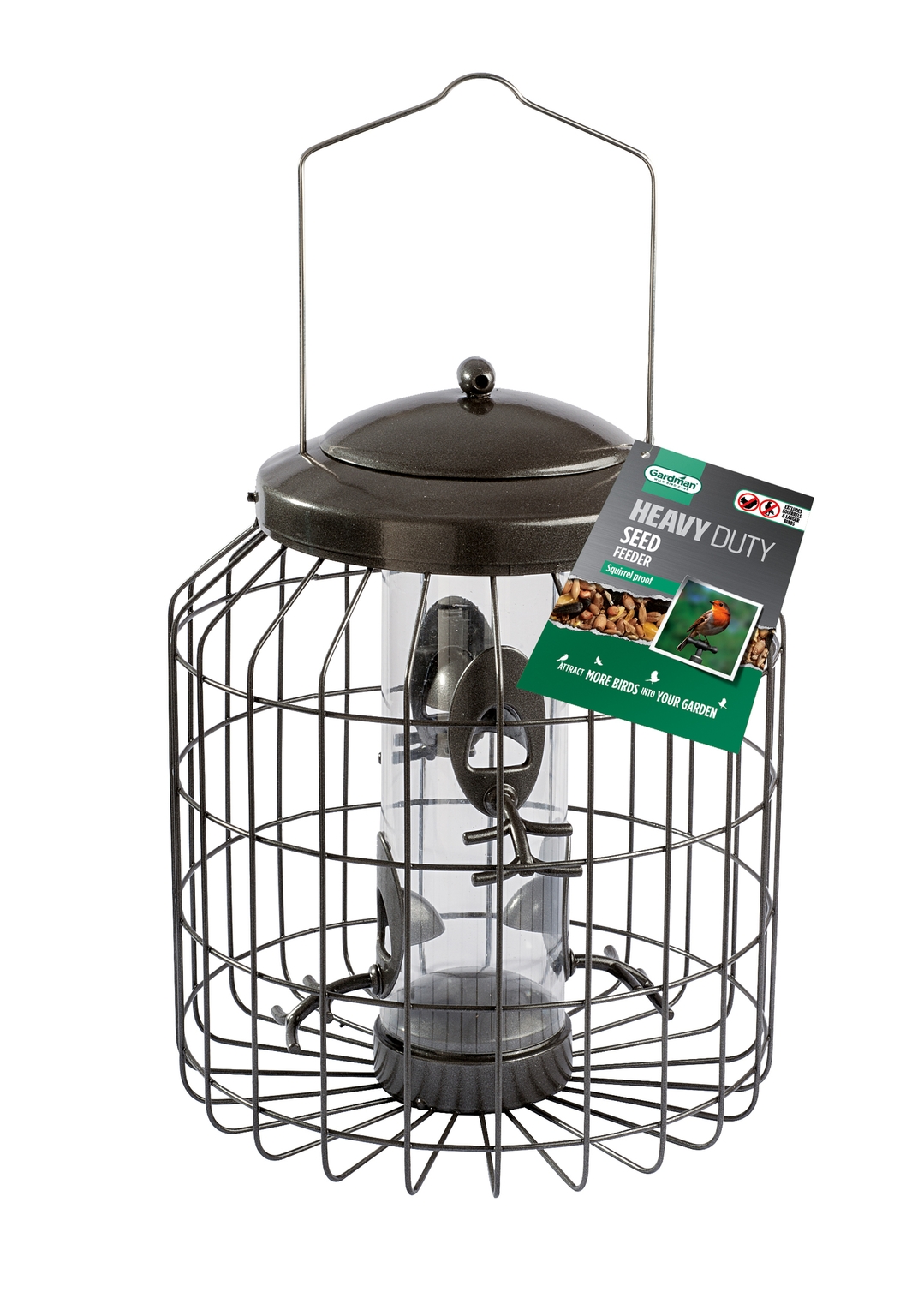 Gardman Heavy Duty Squirrel Proof Seed Feeder St Peters Garden Centre
