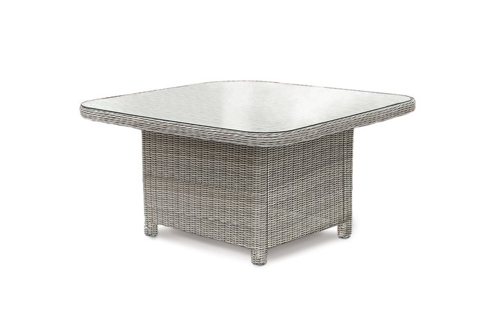 Kettler Palma Grande White Wash With Glass Top Table - image 3