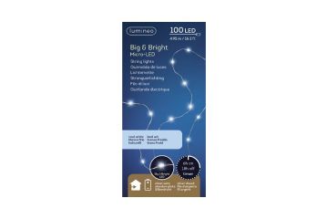 LUMINEO 100 Micro LED String Lights-Cool White - image 2