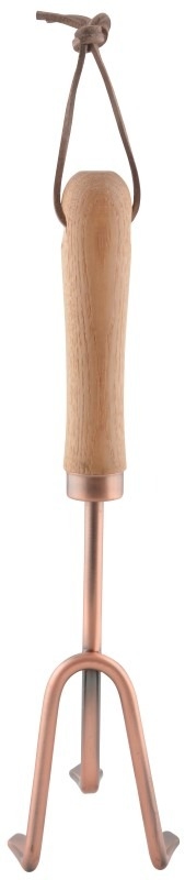 Copper Plated Rake - St Peters Garden Centre