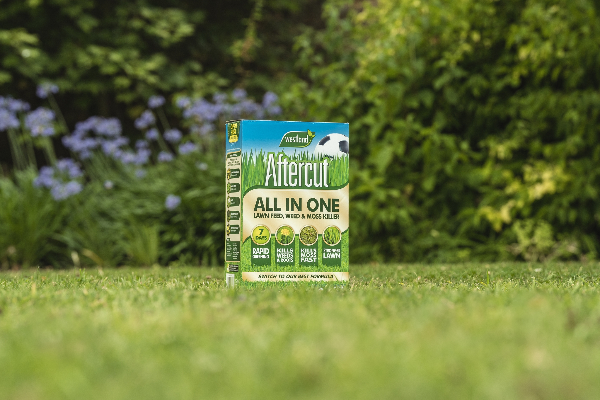 Aftercut All In One Lawn Feed, Weed & Moss Killer 80sqm St Peters