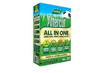 Aftercut All In One Lawn Feed, Weed & Moss Killer 80sqm - image 3
