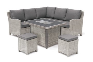 Kettler Palma Mini White Wash with Fire Pit Table - image 3