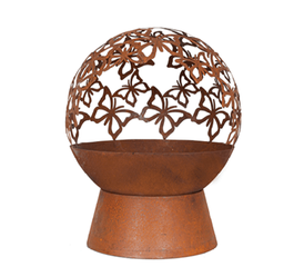 La Hacienda Butterfly Globe Firepit