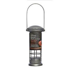 Pewter Flick 'n' Click Fat Ball Feeder