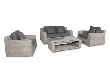Kettler Palma Luxe 2 Seat Sofa With Pair Of Armchairs And Coffee Table - image 3