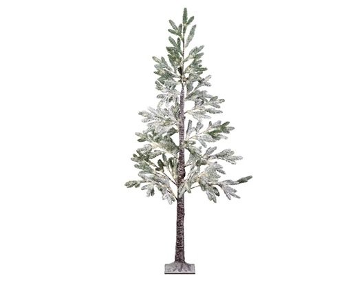 1.8m Micro LED tree snowy pine steady outdoor - image 1