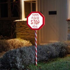 Santa Stop Here! - Large - image 1