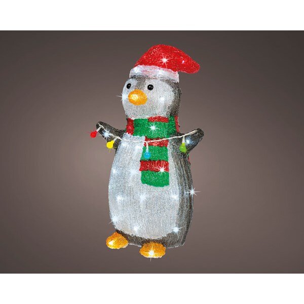 45cm LED Penguin Acrylic Flashing Effect (Outdoor)