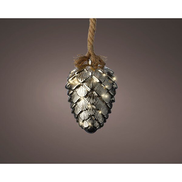 80cm Micro LED Pinecone (Battery Operated/Indoor) - image 2