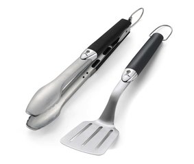 Premium Tool Set, Compact size, 2 pcs, stainless steel, black - image 1