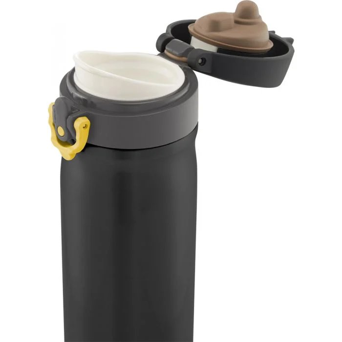 THERMOS DIRECT DRINK FLASK CHARCOAL 470ML - image 2