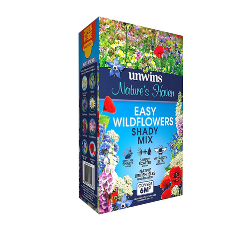 Unwins Nature's Haven Easy Wildflowers Shady Mix 1.2kg