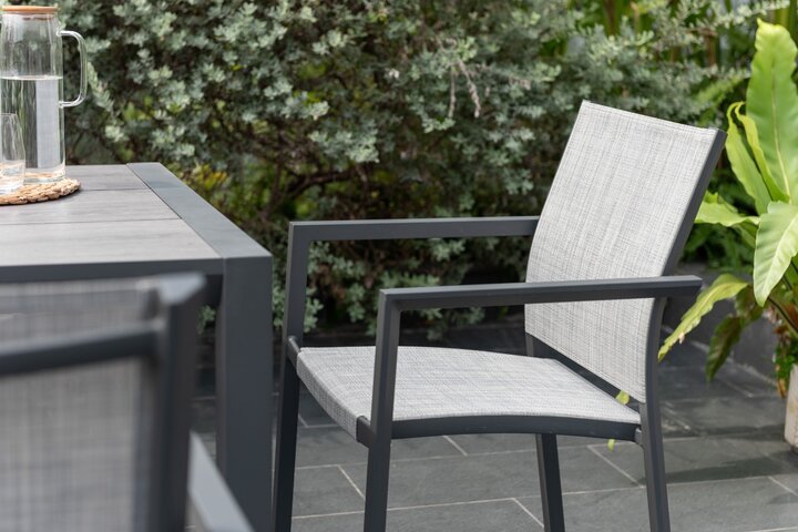 Urbanite Stacking Armchair Grey - image 1