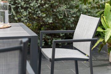 Urbanite Stacking Armchair Grey - image 1