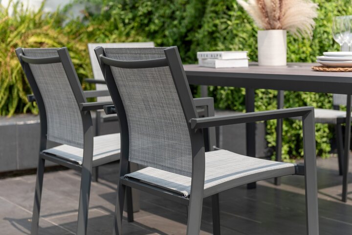 Urbanite Stacking Armchair Grey - image 2