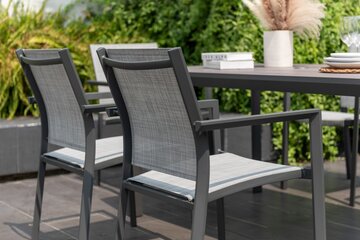 Urbanite Stacking Armchair Grey - image 2